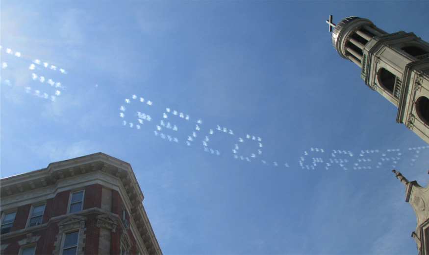 Digital Skywriting in and near Los Angeles California